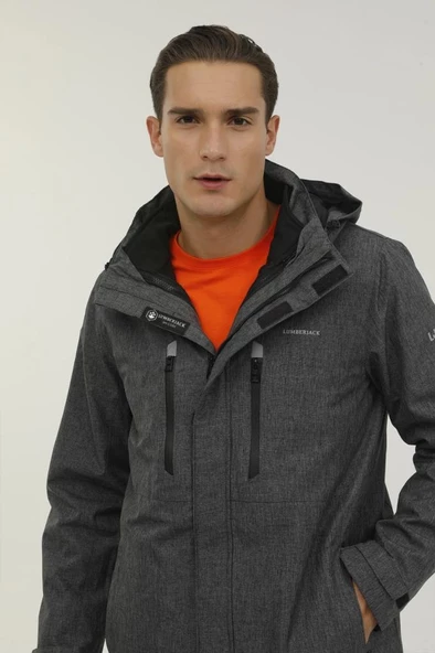LUMBERJACK MARCO 3PR MONT+KABAN SU GEÇİRMEZ GRİ MONT