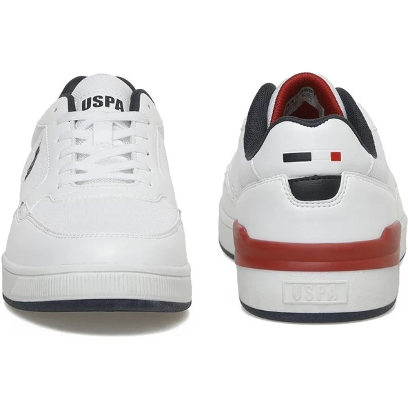 U.S.POLO ASSN PARK 3FX BEYAZ COMFORT CASUAL GÜNLÜK SPOR AYAKKABI - Resim 6