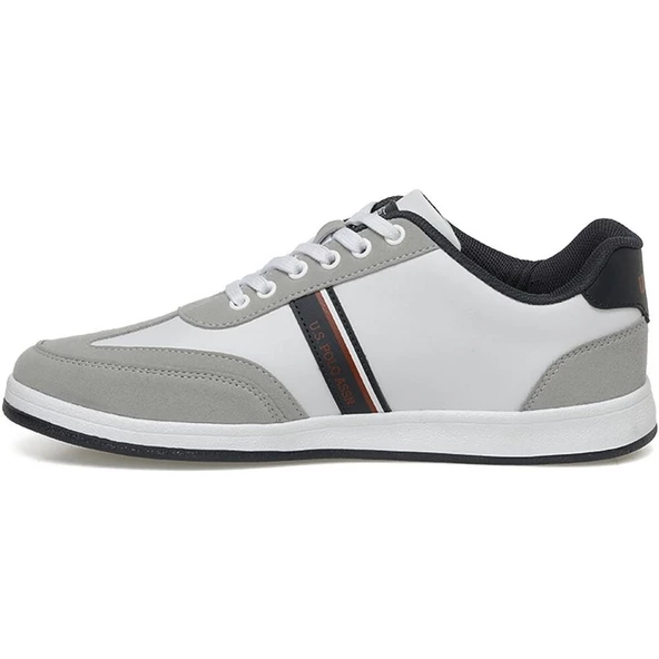 U.S.POLO ASSN.KARES PU 3PR BEYAZ COMFORT CASUAL ANATOMİK SNEAKER - 5