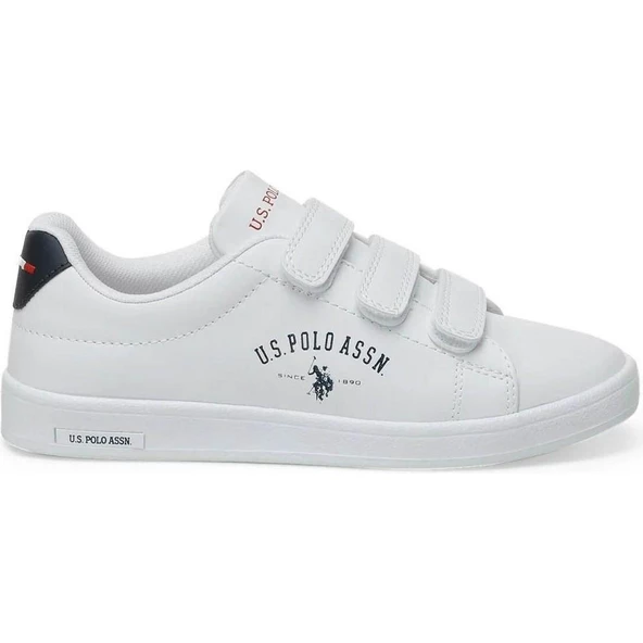 U.S.POLO ASSN SINGER 4FX ÇIRTLI BEYAZ COMFORT CASUAL GÜNLÜK SPOR AYAKKABISI - 3