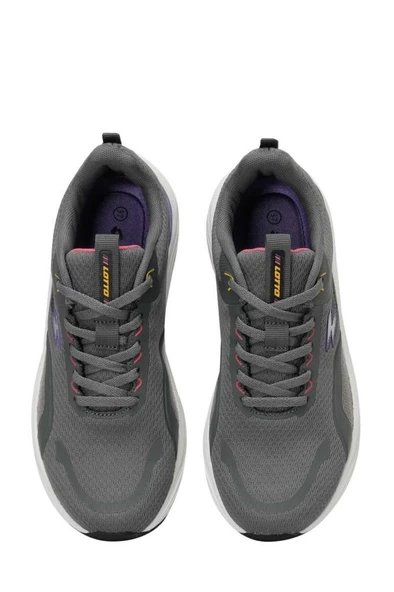 LOTTO LEWIS 3PR GRİ MOR COMFORT CASUAL GÜNLÜK KOŞU VE YÜRÜYÜŞ AYAKKABISI - 5