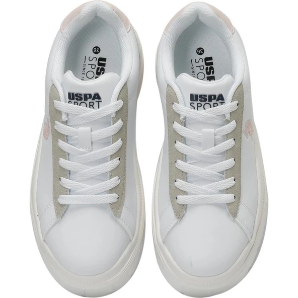U.S.POLO ASSN MEZZO 3PR BEYAZ COMFORT CASUAL GÜNLÜK SPOR AYAKKABISI - 5