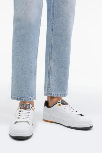 U.S.POLO ASSN ANDY 3FX BEYAZ COMFORT CASUAL GÜNLÜK SPOR AYAKKABISI - 4