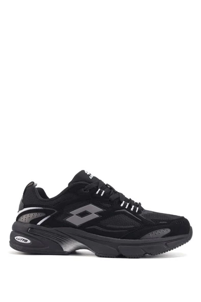 LOTTO NORWELL 3PR SİYAH COMFORT CASUAL MEMORY FOAM HAFIZALI TABANLI SPOR AYAKKABISI