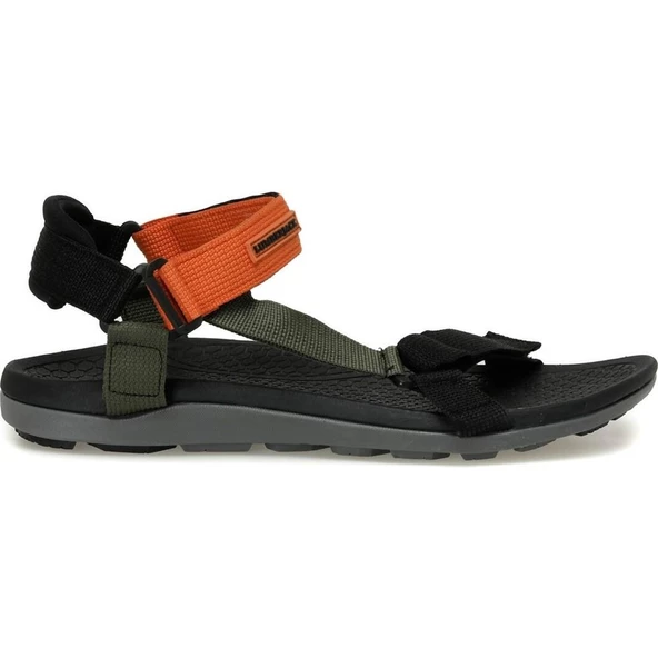 LUMBERJACK GLORY 3FX HAKİ-TURUNCU COMFORT CASUAL ANATOMİK SPOR SANDALET - 3
