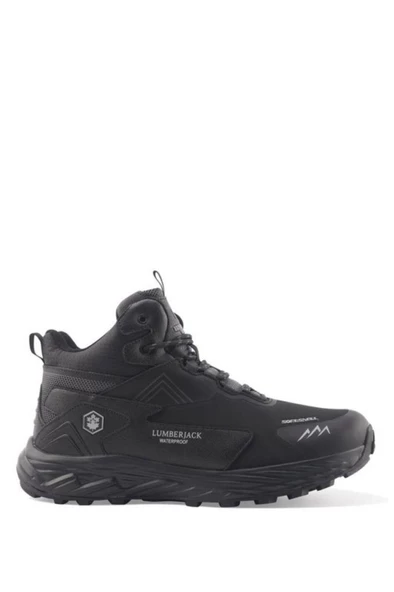 LUMBERJACK BURK 3PR SİYAH SİYAH  SU GEÇİRMEZ ERKEK OUTDOOR BOT - Resim 2