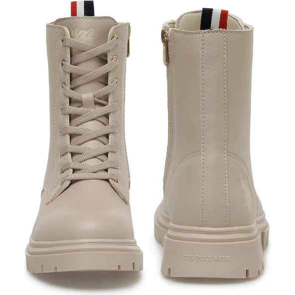 U.S.POLO ASSN HALLES 3PR BEJ COMFORT CASUAL GÜNLÜK KADIN BOT - 5