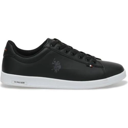 U.S.POLO ASSN.FRANCO 3FX SİYAH BEYAZ COMFORT CASUAL GÜNLÜK SPOR AYAKKABISI - Resim 3