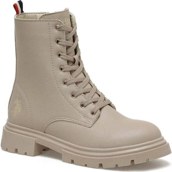 U.S.POLO ASSN HALLES 3PR BEJ COMFORT CASUAL GÜNLÜK KADIN BOT - 3