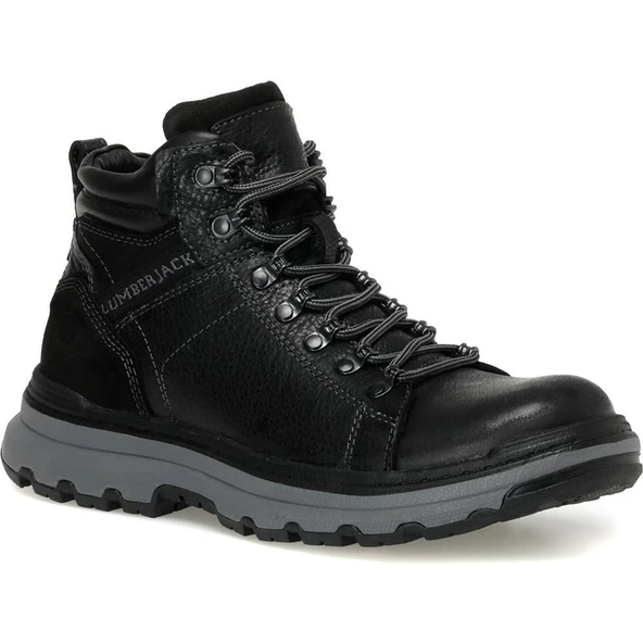 LUMBERJACK PELLI 2PR SİYAH HAKİKİ DERİ COMFORT CASUAL OUTDOOR BOT - Resim 3