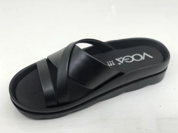 VOGA 1736 SİYAH CİLT COMFORT CASUAL ANATOMİK GÜNLÜK TERLİK - 4