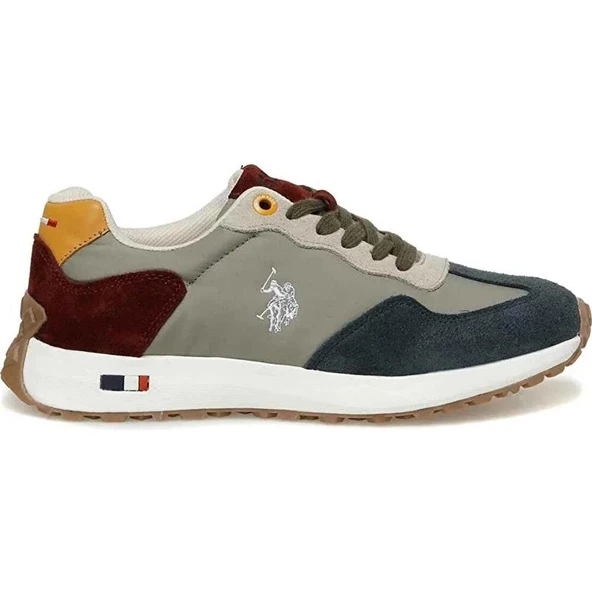 U.S.POLO ASSN COOPER MULTI 3FX OLIVE COMFORT CASUAL GÜNLÜK SPOR AYAKKABISI - 6