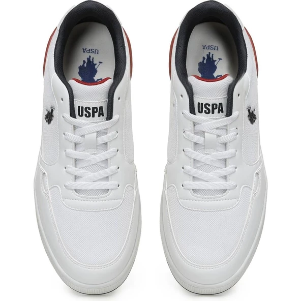 U.S.POLO ASSN PARK 3FX BEYAZ COMFORT CASUAL GÜNLÜK SPOR AYAKKABI - Resim 5