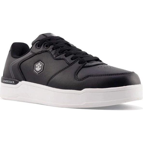 LUMBERJACK DUKE 3PR SİYAH-BEYAZ ANATOMİK CASUAL GÜNLÜK SNEAKER - 3