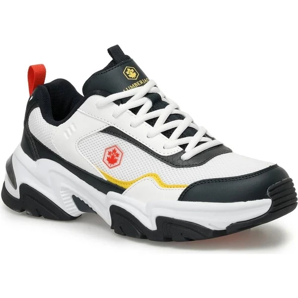 LUMBERJACK JOANNA 3PR BEYAZ COMFORT CASUAL ANATOMİK SPOR AYAKKABISI - 4