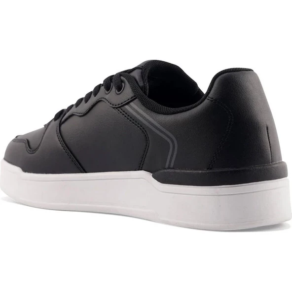 LUMBERJACK DUKE 3PR SİYAH-BEYAZ ANATOMİK CASUAL GÜNLÜK SNEAKER - 4
