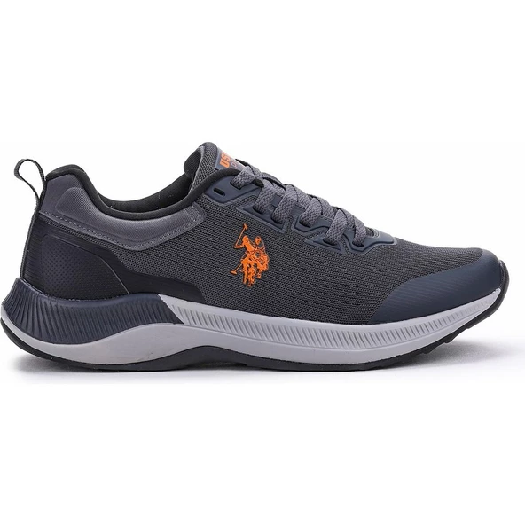 U.S.POLO ASSN TURBO 3PR GRİ COMFORT CASUAL GÜNLÜK SPOR AYAKKABISI