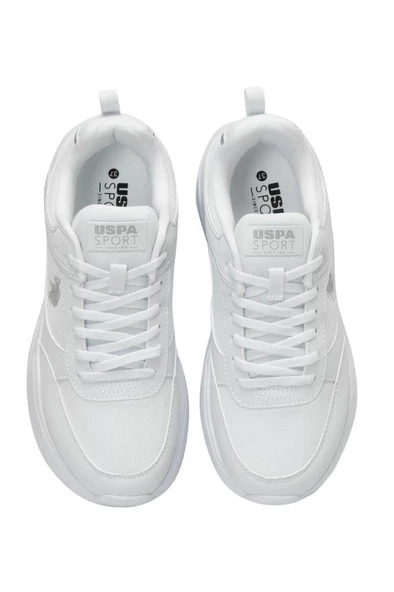 U.S.POLO ASSN VIOLET 3PR BEYAZ COMFORT CASUAL GÜNLÜK SPOR AYAKKABISI - Resim 5