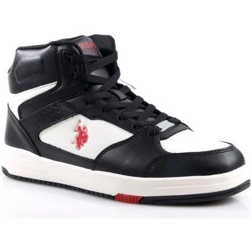 U.S.POLO ASSN PRESTO HI 3PR BEYAZ SİYAH COMFORT CASUAL BOĞAZLI SNEAKER - 2