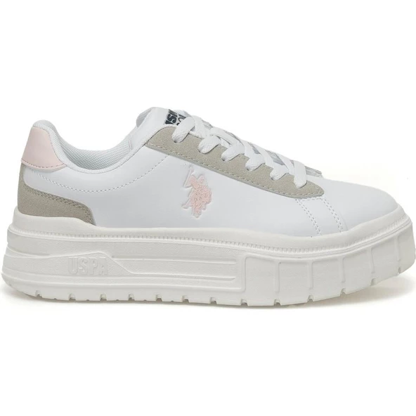 U.S.POLO ASSN MEZZO 3PR BEYAZ COMFORT CASUAL GÜNLÜK SPOR AYAKKABISI - 3
