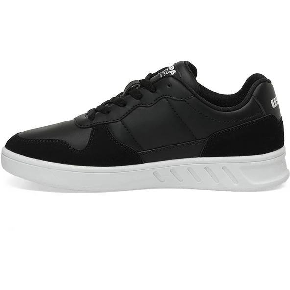 U.S.POLO ASSN CHARLIZE 4FX SİYAH BEYAZ COMFORT CASUAL GÜNLÜK SPOR AYAKKABISI - 3