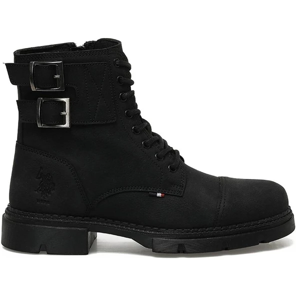U.S.POLO ASSN PETROS 3PR SİYAH COMFORT CASUAL TREND SPOR FERMUARLI BOT - 3