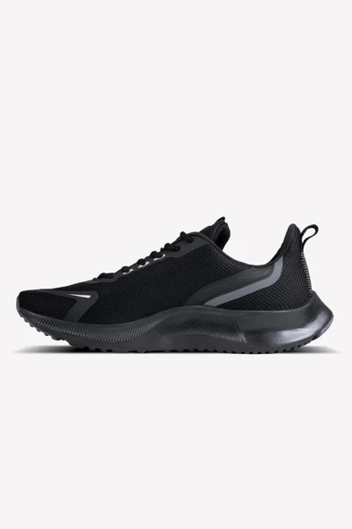 LESCON GYM RUNNER SİYAH COMFORT CASUAL ANATOMİK RAHAT KALIP SNEAKER - Resim 4