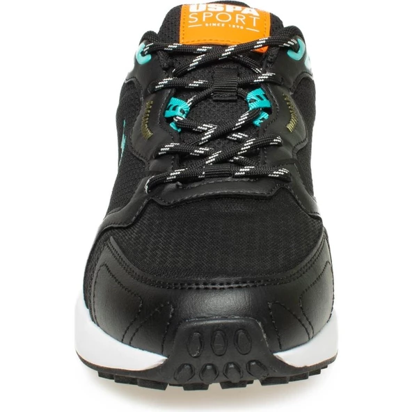 U.S.POLO ASSN ROMULUS 3PR SİYAH COMFORT CASUAL ANATOMİK GÜNLÜK SPOR AYAKKABISI - Resim 5