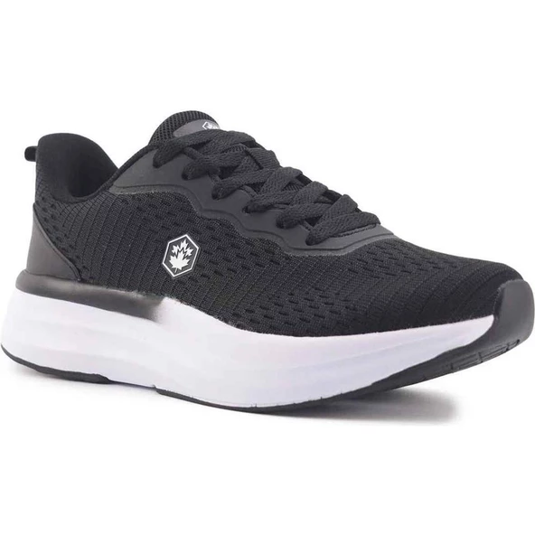 LUMBERJACK MERIDA 3PR SİYAH MEMORY FOAM HAFIZALI TABANLI SPOR AYAKKABI - 3