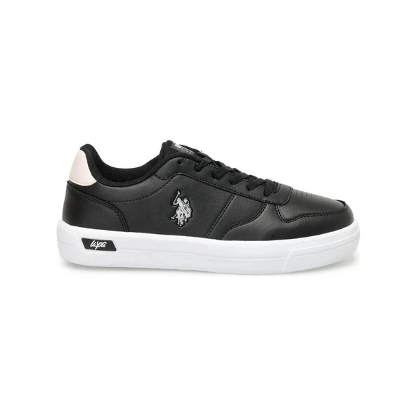 U.S.POLO ASSN ELLIS 3PR SİYAH COMFORT CASUAL ANATOMİK GÜNLÜK SNEKAER SPOR AYAKKABISI - 3