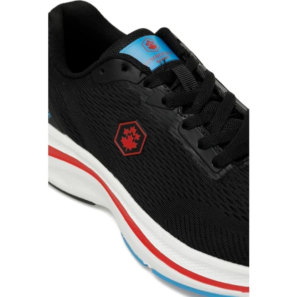 LUMBERJACK ALIOS 3PR SİYAH COMFORT CASUAL MEMORY FOAM HAFIZALI TABAN SPOR AYAKKABISI - Resim 3