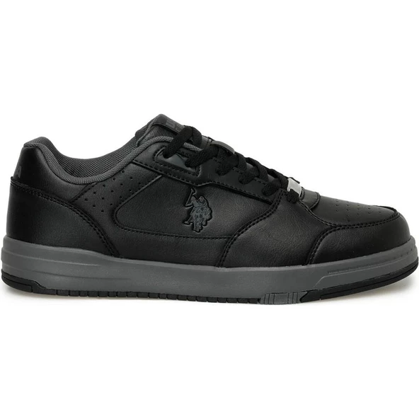 U.S.POLO ASSN PRESTO 3PR SİYAH-SİYAH COMFORT CASUAL SPOR AYAKKABISI - 3