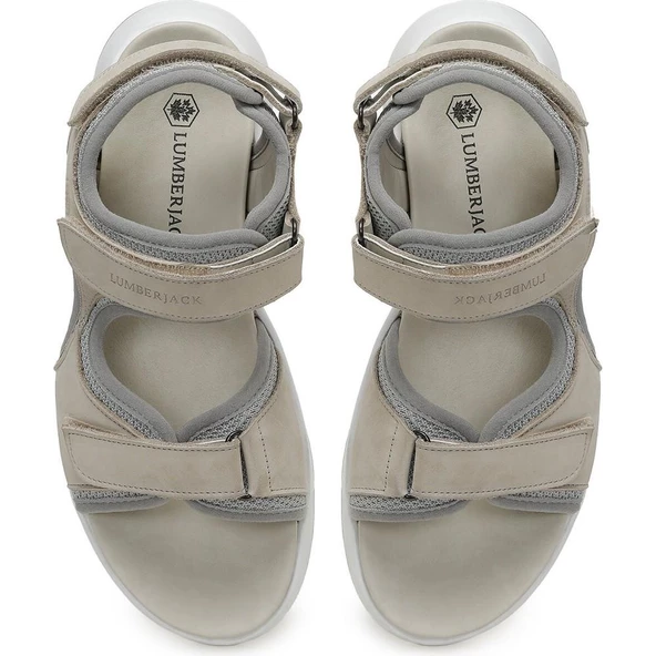 LUMBERJACK UMORE 3FX BEJ COMFORT CASUAL ANATOMİK SPOR SANDALET - 4