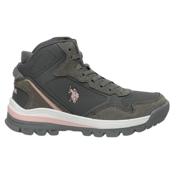 U.S.POLO ASSN SAGAN HI 3PR GRİ COMFORT CASUAL GÜNLÜK OUTDOOR BOT