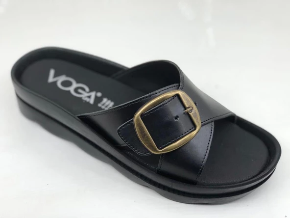 VOGA 1721 SİYAH COMFORT CASUAL ANATOMİK GÜNLÜK TERLİK - 3