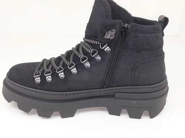 LUMBERJACK BRUNELLPO 3PR SİYAH SÜET DERİ COMFORT CASUAL TARZ ERKEK BOT - 7