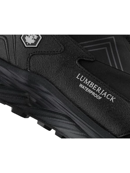 LUMBERJACK BURK 3PR SİYAH SİYAH  SU GEÇİRMEZ ERKEK OUTDOOR BOT - Resim 9