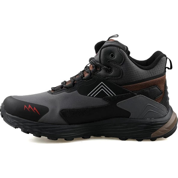 LUMBERJACK BURK 3PR K.GRİ KIRMIZI SU GEÇİRMEZ ERKEK OUTDOOR BOT - 6
