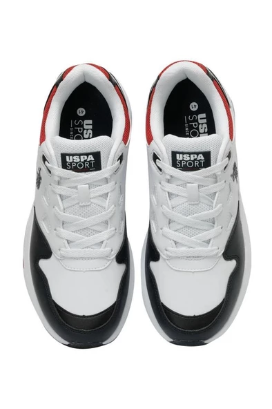 U.S.POLO ASSN VICE 3PR BEYAZ COMFORT CASUAL ANATOMİK GÜNLÜK SPOR AYAKKABI - Resim 6