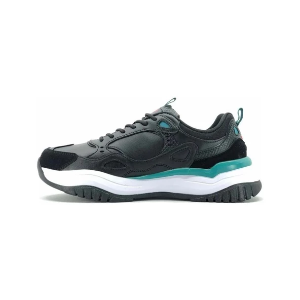 U.S.POLO ASSN MARCEL SİYAH KIRMIZI COMFORT CASUAL GÜNLÜK SPOR AYAKKABISI - 4
