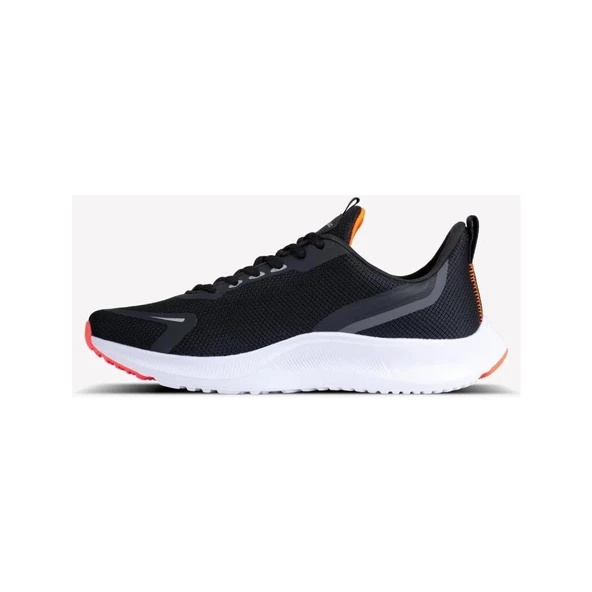 LESCON GYM RUNNER SİYAH TURUNCU  COMFORT CASUAL ANATOMİK UNİSEX SNEAKER - 4
