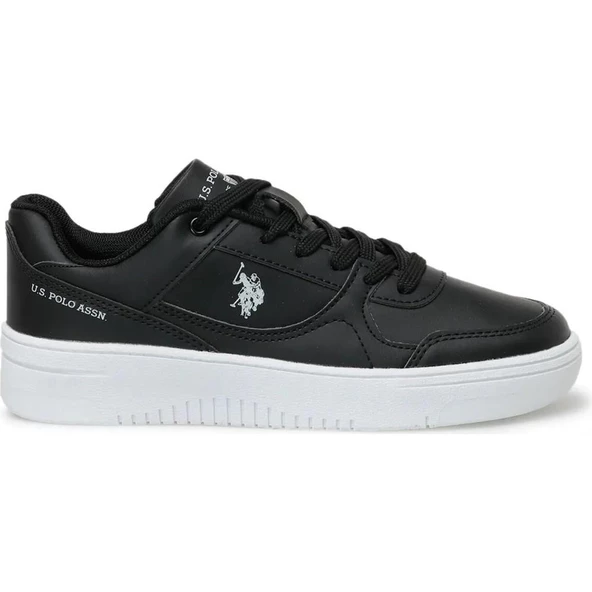 U.S.POLO ASSN LEE 3PR SİYAH BEYAZ COMFORT CASUAL GÜNLÜK SPOR AYAKKABISI - 3