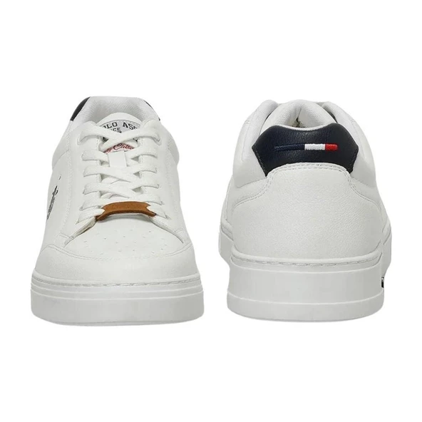 U.S.POLO ASSN NOAH 4FX BEYAZ COMFORT CASUAL ANATOMİK GÜNLÜK SPOR AYAKKABISI - Resim 7