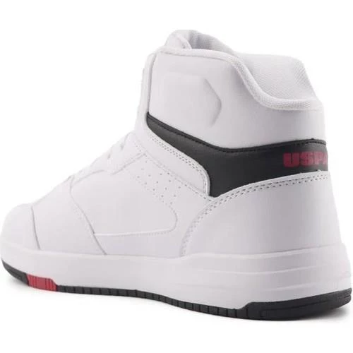 U.S.POLO ASSN PRESTO HI 3PR BEYAZ BOGAZLI COMFORT CASUAL SNEAKER - 5