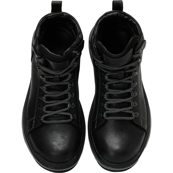 LUMBERJACK PELLI 2PR SİYAH HAKİKİ DERİ COMFORT CASUAL OUTDOOR BOT - Resim 5