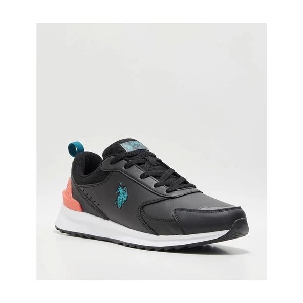 U.S.POLO ASSN OLIVER 3PR SİYAH COMFORT CASUAL GÜNLÜK SNEAKER SPOR AYAKKABI ürün görseli 1