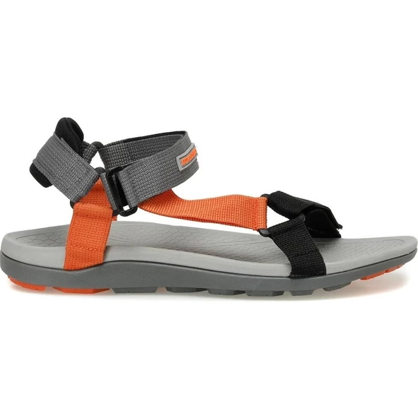 LUMBERJACK GLORY 3FX TURUNCU-GRİ COMFORT CASUAL ANATOMİK SPOR SANDALET - 3