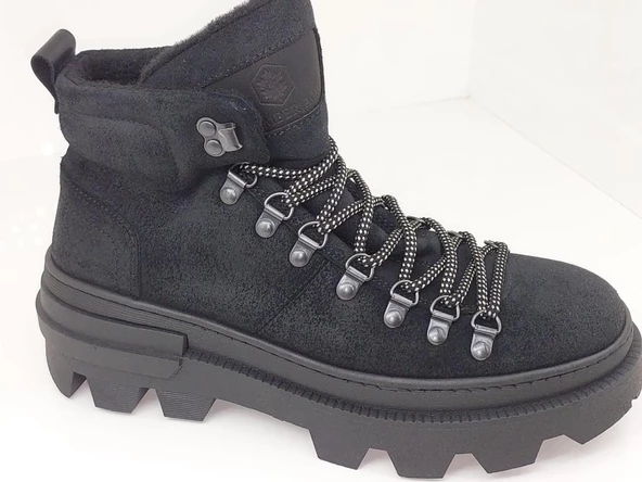 LUMBERJACK BRUNELLPO 3PR SİYAH SÜET DERİ COMFORT CASUAL TARZ ERKEK BOT - 3