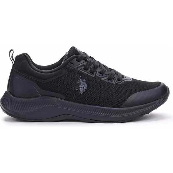 U.S.POLO ASSN TURBO 3PR SİYAH SİYAH COMFORT CASUAL ANATOMİK GÜNLÜK SPOR AYAKKABISI - 2