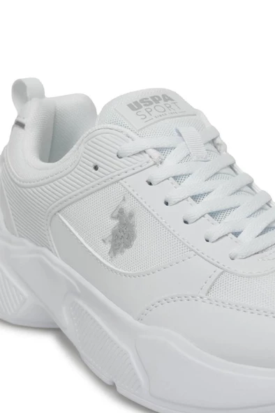 U.S.POLO ASSN VIOLET 3PR BEYAZ COMFORT CASUAL GÜNLÜK SPOR AYAKKABISI - Resim 7